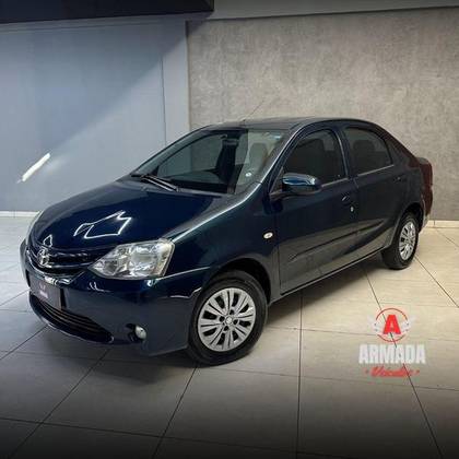 TOYOTA ETIOS 1.5 X SEDAN 16V FLEX 4P MANUAL TOYOTA ETIOS 1.5 X SEDAN 16V FLEX 4P MANUAL